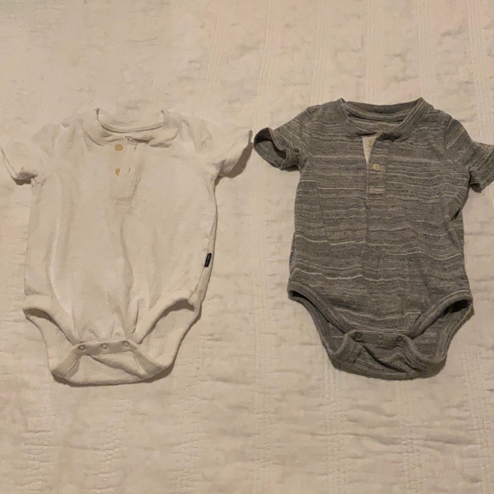 GAP Henley Tee Shirt Onesies